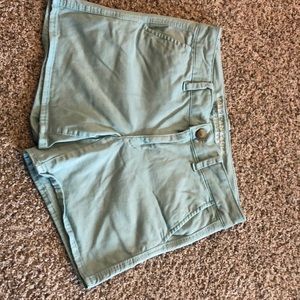 American Eagle Midi Shorts - Teal - Size 6